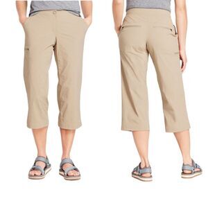 L. L. Bean~Women's Water-Repellent Comfort Trail Pants~Cropped~UPF 50+~ sz 10/12